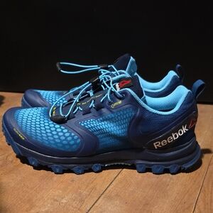 Reebok Woman's Navy and Sky Blue Athletic Shoes Worn Once